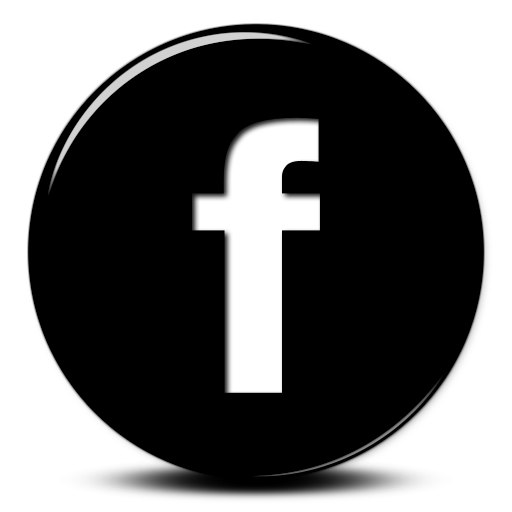 facebook icon black. 099086-glossy-lack-3d-button-