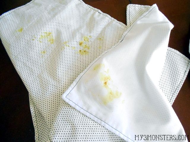 How do I get rid of curry stains?