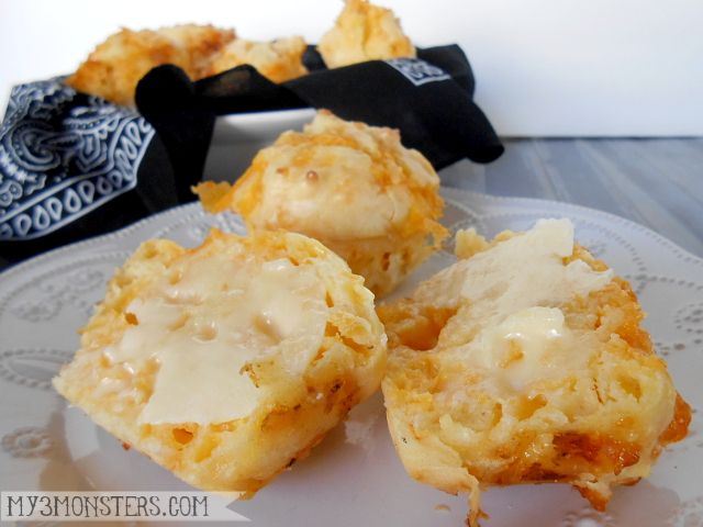 Cheese Muffins Recipe Cheese Muffins recipe at my3monsters.com