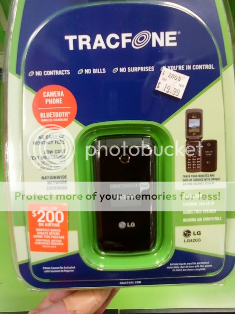 LG 420G now available from Tracfone