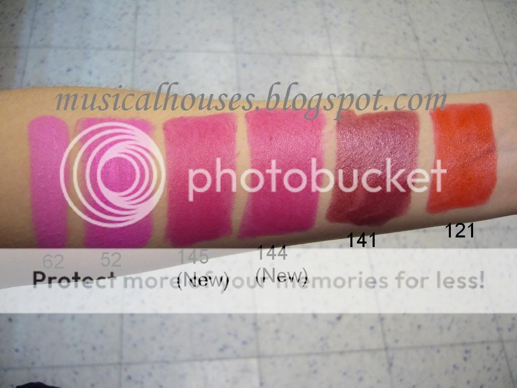 Barry M Lip Paints Swatches Part 3 - of Faces and Fingers