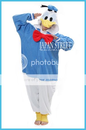 NEW Kigurumi Disney Donald Duck  cosplay costume pajamas Japan
